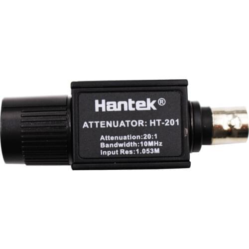 2pcs/lot Hantek Attenuator 1008C Oscilloscope Signal passive Attenuator HT201 20:1 Passive Attenuator 300V Max For Pico