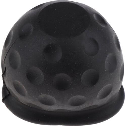 Car Tow Bar Tow Bar Protect Tow Bar Cover Ball Cap Trailer Black + Red