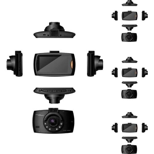 Car DVR Camera Full HD 1080P 90 Degree Dashcam Video Registrars for Cars Night Vision G-Sensor Dash Cam