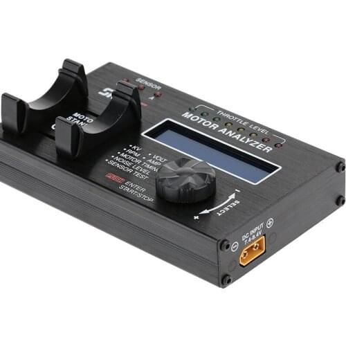 Brushless Motor Analyzer with LCD Display Screen for RC Car Motor