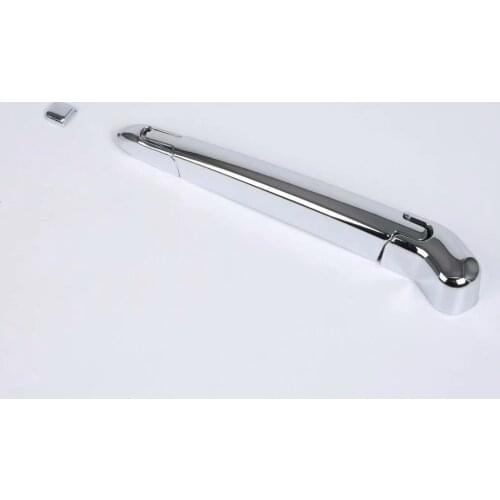 For Maserati Levante 2017 2018 ABS Chrome Rear Window Rain Snow Wiper Trim Cover