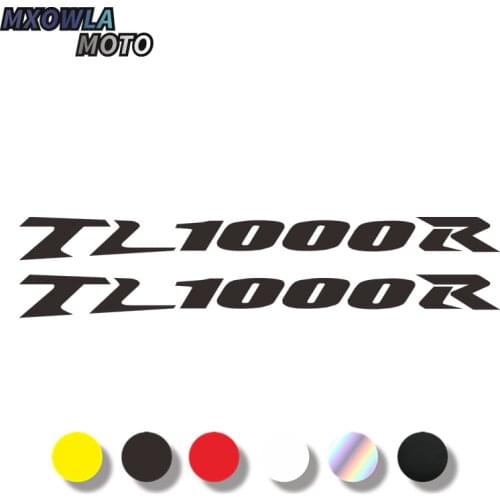 For SUZUKI TL1000R TL 1000R tl1000r Motorcycle Tire Logo Sticker Rim Wheel Waterproof Reflective Stripe Decals Sticker