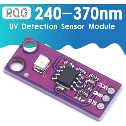 GUVA-S12SD UV Detection Sensor Module S12SD Light Sensor Diy Kit Electronic PCB Board Module 240nm-370nm For Arduino