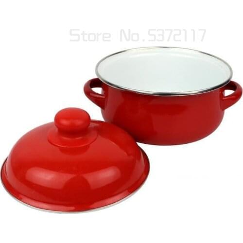 Induction casserole cooking tool enamel high quality and large and small utensils cookware kitchenware