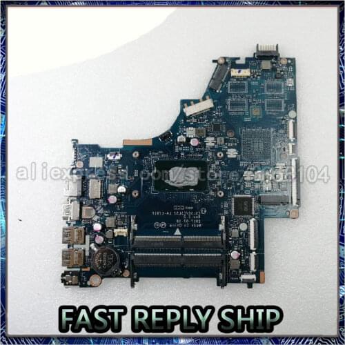 SHELI FOR HP 250 G6 15-BS Laptop Motherboard SR2UW W/ I3-6006U CPU 924750-601 CSL50/CSL52 LA-E791P DDR4 Test Oke