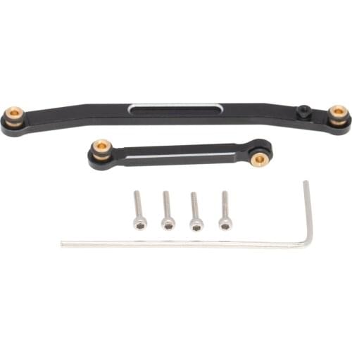 Metal Tight Tolerance Steering Link Rod Upgrade Parts for 1/24 RC Crawler Axial SCX24 90081 AXI00002 Accessories