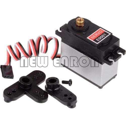 RC 9KG Server Metal Gear Standard Digital Servo Steering Arms Set E9001 83015 For RC 1/10 1/8 Moder On Road Drift Crawler Racing