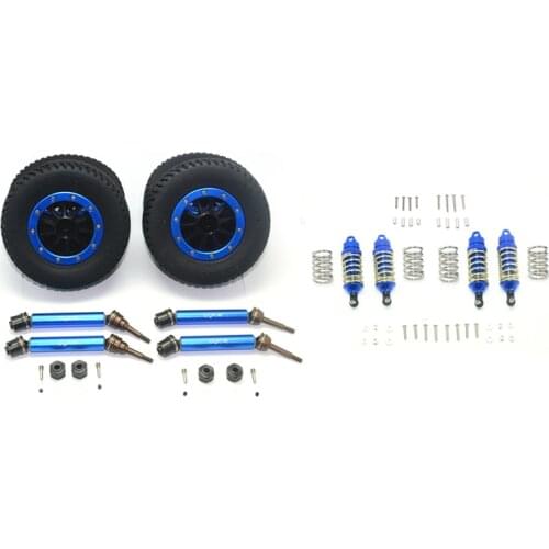 GPM Plastic wheel water grain tire - lower body suit (shock +45# hard aluminum body universal joint + widened hexagon)