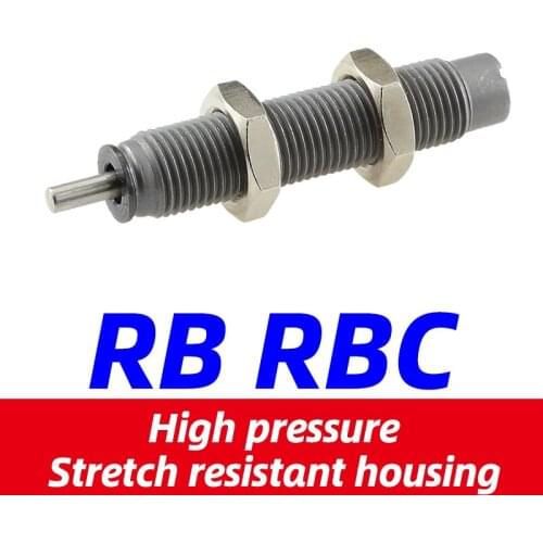 RB RBC Pneumatic Hydraulic Shock Absorber Adjustable Hydraulic Buffer With cap RBC1412 RB0806 RB1006 RBC2725 RB1412 RB2725