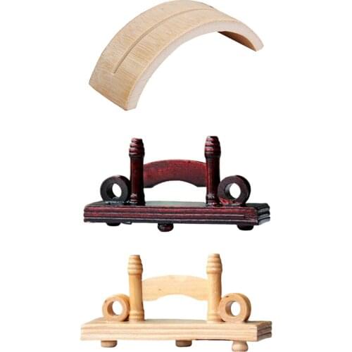 Fans Display Holder Silk Hand Fan Display Stands Folding Fan Stand - Wood/Red/Arch