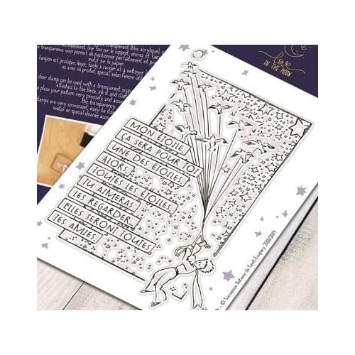French / LOVE Transparent Clear Silicone Stamp/Seal for DIY scrapbooking/photo album Decorative clear stamp A0418