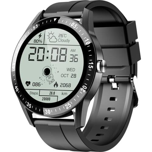 Smartic Men Women Smart Watch IP67 Waterproof Bluetooth 5 Sleep Monitor Fitness Heart Rate Tracker SmartWatch Android IOS