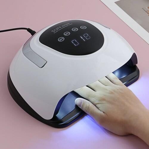 2021 New Nail UV LED Lamp for Manicure with 57pcs Lamp Beads 10/30/60s Timer Button LCD Touch Screen Curing All Gel Dryer Lamp