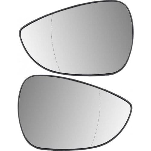 Door Wing Backup Mirror Electric Heated Glass Fits for Ford Fiesta MK7/MK7.5 2009- Car Mirror accessories