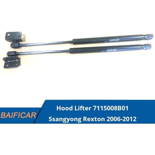 Baificar Brand New Genuine Hood Lifter Pair 2 Piece 7115008B01 For Ssangyong Rexton 2006-2012