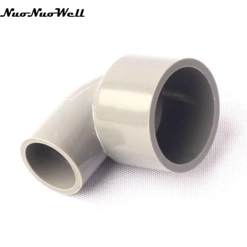 5pcs NuoNuoWell PVC 32mm-20mm Pipe 90 Degre Connector Garden Hose Parts Irrigation Watering System Aquarium Water Tank Fittings
