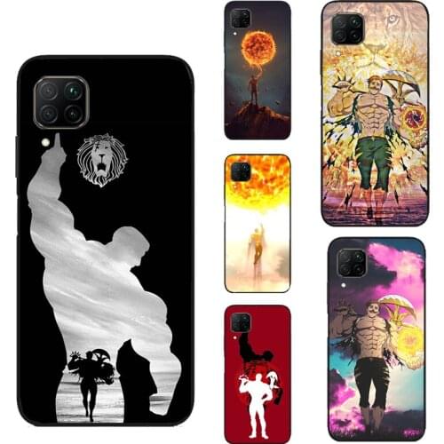 Escanor The Seven Deadly Sins For Huawei P20 P30 Pro P40 Lite P Smart Z 2021 Nova 5T Case For Honor 8X 9X 20 10X Lite