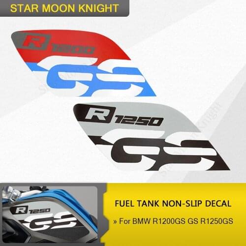 For BMW R1200GS GS R1250GS Motorcycle Tank Traction Side Pad Gas Fuel Knee Grip reflective Sticker Decal protective pad Non-slip