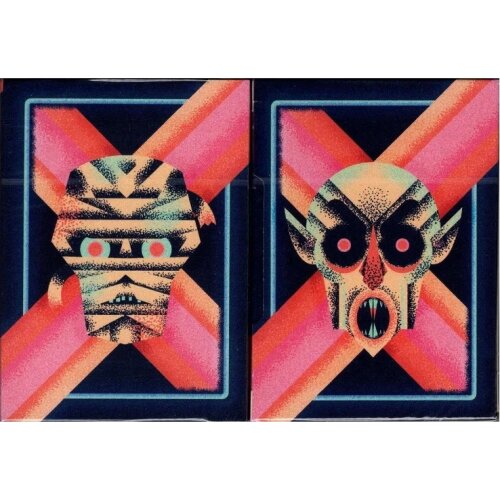 Ellusionist Little Deck of Horrors Playing Cards Bicycle Collectable Poker Magic Card Games Magic Tricks Props