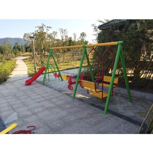 Outdoor baby swing chair playground childrens plastic slide garden toys seat kids monkey bars set children child swing nest Q83