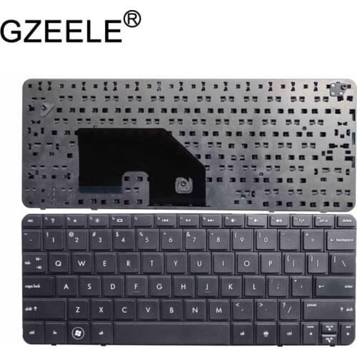 GZEELE Keyboard For HP COMPAQ MiNi CQ10 110-3000 Series Mini 110-3000 Mini 110-3100 mini110-3019TX 3069TX LAPTOP US BLACK