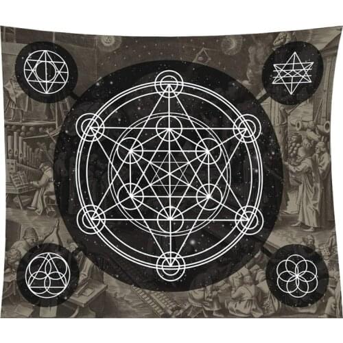 Creative tarot card tapestry new ins divination hanging cloth home fabric decoration background wall background cloth