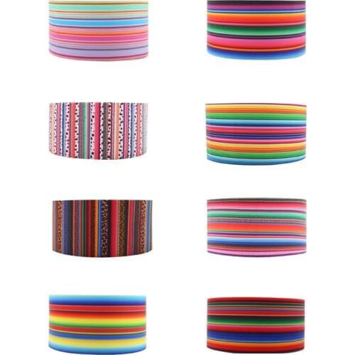 Q&N ribbon 16mm 22mm 25mm 38mm 50mm 75mm Stripe Printing 50yard DIY Accessories Ribbon With Logo /FOE Free Shipping