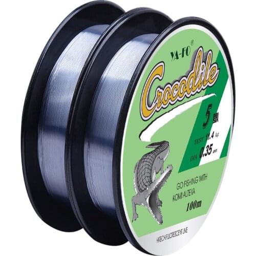 Fishing Line Nylon Fluorocarbon 100M/215Yard Freshwater Saltwater Wire Outdoor Pesca Accessories Pro Linha Multifilamento Pesca