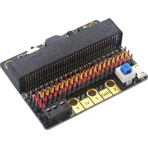 New Arrival Micro:bit IO Extension Board IOBIT V2.0 Microbit Horizontal Board Plate for Primary and Secondary School Entry Level