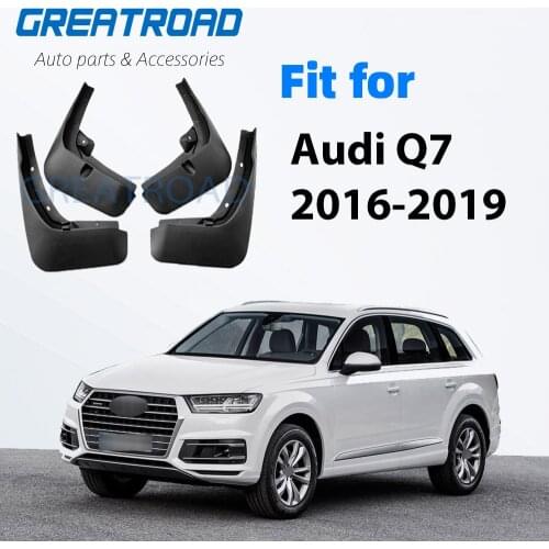 Front Rear Mud Flaps for Audi Q7 2016 2017 2018 2019 Car Fender Mudguards Splash Guards Mudflaps Accessories