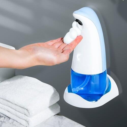 Dolphin Bathroom Chargeable Foam Soap Dispenser Hand Sanitizer Automatic Sensor Smart Foam Punch-Free Hand Small Washing Machine