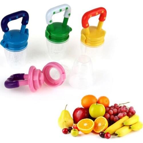 Baby Nipple Silicone Pacifier Bite Baby Feeder Complementary Fresh Fruit Feeder Babie Pacifier Newborn Soonther Pacifier