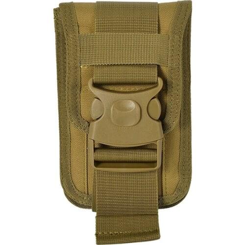 6 inch Tactical Mobile Phone Bag Waist Pack With Hook / Outdoor Sports Molle Pouch / Card holder / anti-stolen with Lock A4329