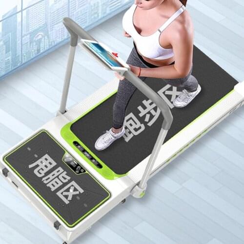 A new generation of smart flat treadmills, home electric mini compact fat walking machines, indoor fitness equipment