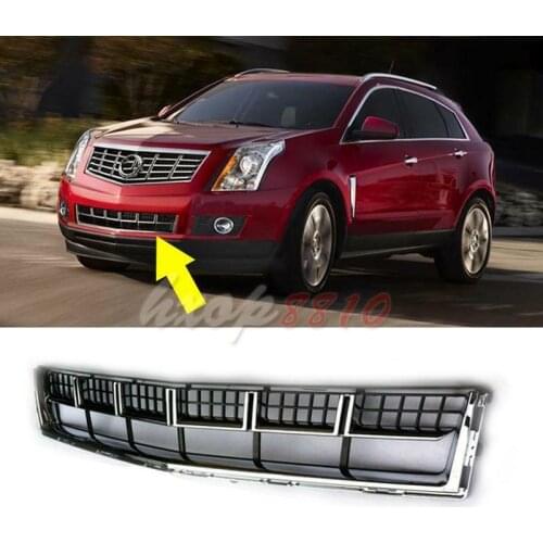 For Cadillac SRX 2013 2014 2015 High quality Chrome Sedan Auto Front Bumper Lower Grille Cover New