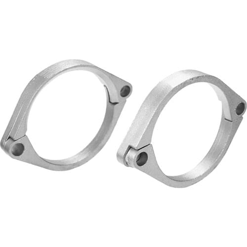 2pcs Galvanized Car Auto Exhaust Flange Repair Pipe 50mm Exhaust Pipe 82007050 Fit For BMW E24 E32 E39 Z1 Repair Kit Accessories