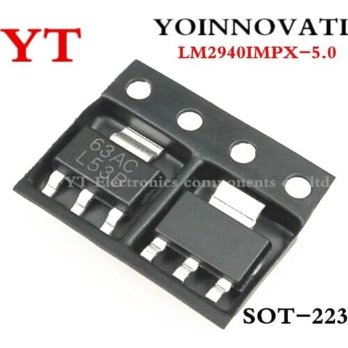 20pcs/lot LM2940IMPX-5.0 LM2940IMP-5.0 LM2940-5.0 LM2940 L53B REG LDO 5V 1A SOT223 best quality