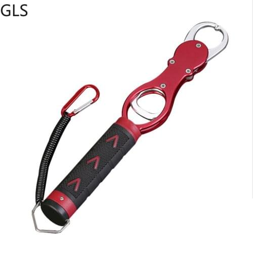 2021NEW 17.3/22cm Fishing Pliers Grip Corrosion-resistant Aluminum Alloy High-quality Fishing Tool Red/Blue Optional