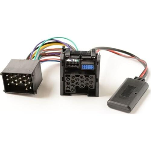 Car Business CD Bluetooth Music Audio Cable 10Pin Microphone Mic Handsfree Phone Call Adapter for BMW E46 10Pin Socket