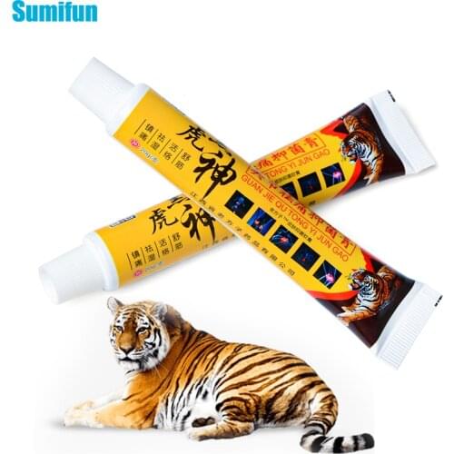 1pcs Tiger Balm Analgesic Cream Herbal Ointment For Rheumatoid Arthritis Joint Back Pain Relief Chinese Medical Plaster P1088