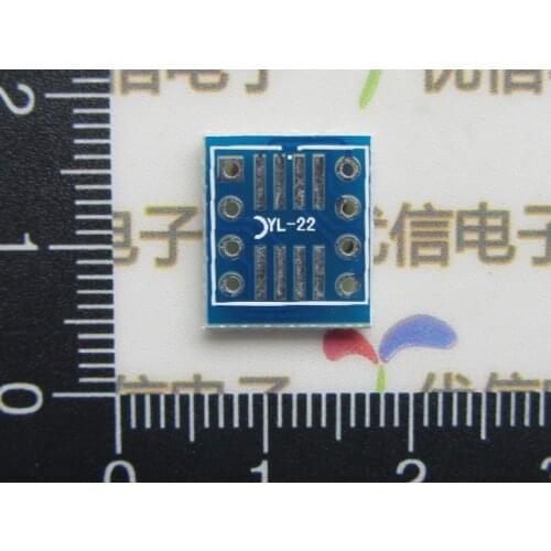Free shipping SO-8 adapter board / SOP to DIP / SO8 SOP8 to DIP8 / adapter plate