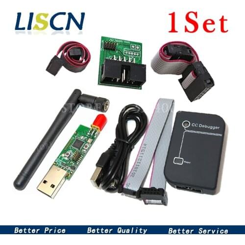 CC2531 Zigbee Emulator CC-Debugger USB Programmer CC2540 CC2531 Sniffer with antenna Bluetooth Module Connector Downloader Cable