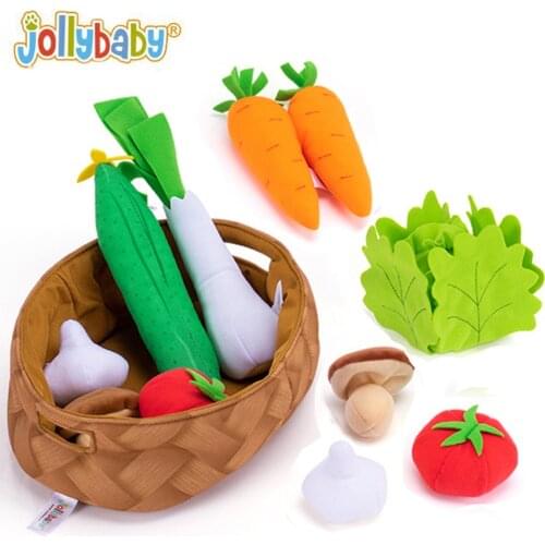 Baby & Toddler Toys Sorting Nesting & Stacking Newborn Early Educational Hobbies Vegetable Set Jollybaby