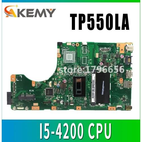 Motherboard for ASUS TP550LJ TP550L TP550LN TP550LA TP550LA -I5-4200 CPU-4G RAM Notebook notebook motherboard mainboard