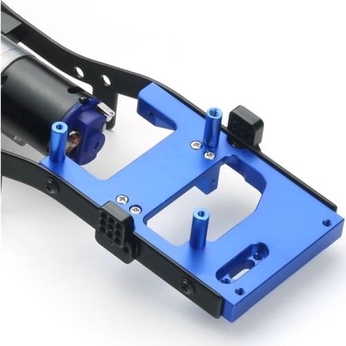 Metal Steering Gear Mount Fixed Bracket Holder for MN D90 WPL RC Car Truck Accessories Parts
