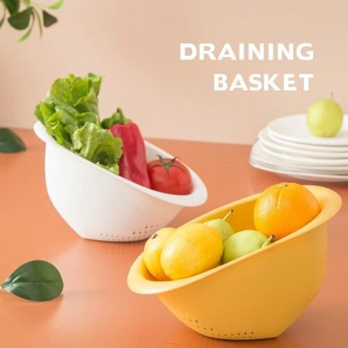 Mr Clean Australian Multi-function Strainer Drain Basket Rice Washing Basin Leaking Washing Fruit Blue Drain Basket