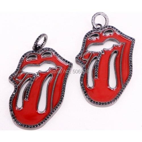 4PCS Iced Out Religious Ghost Jesus Head Pendant Gold Silver Color Cubic Zircon Mens Hip Hop Jewelry