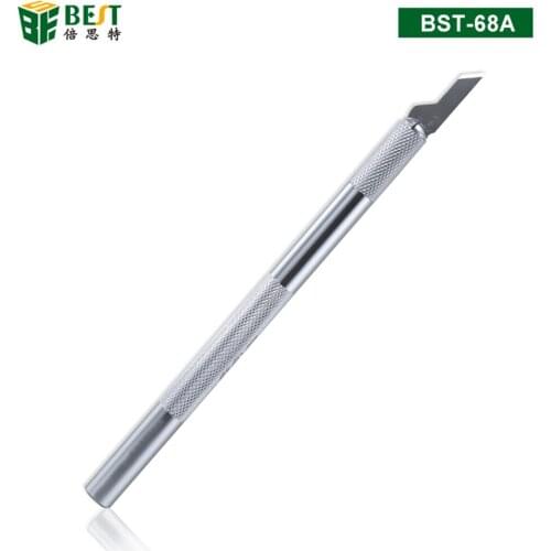 1Pcs Metal Cutting Knife Kit Wood Carving Pen Paper Cutter Sculpture Scalpel Knife PCB Repair DIY Hand Tools Set with One Blade