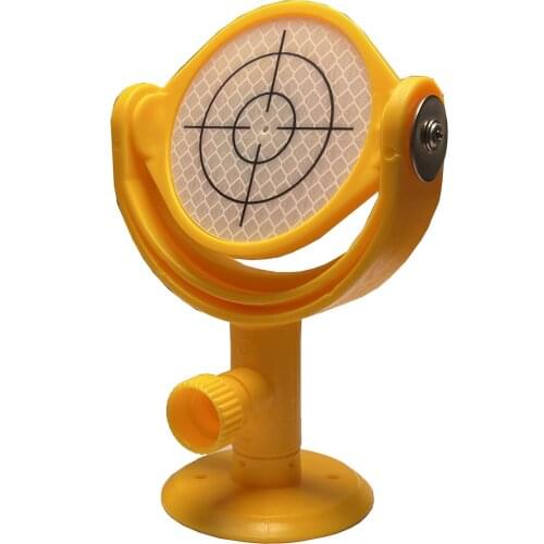 Tilting Reflector with Printed Crosshair Dia.60mm sheet with flat base, mini prism for total station