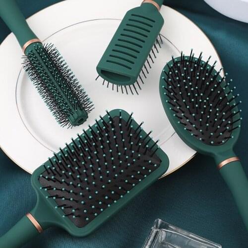 Hair Comb Hair Brush for Women/Men ABS Anti-Static Hair Scalp Massage Comb Air Cushion Styling Tools Soft Healthy